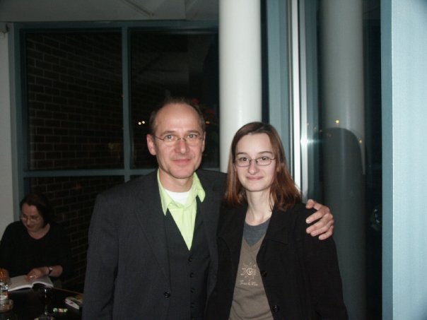 2004 mit Ulrich Mühe in Leipzig